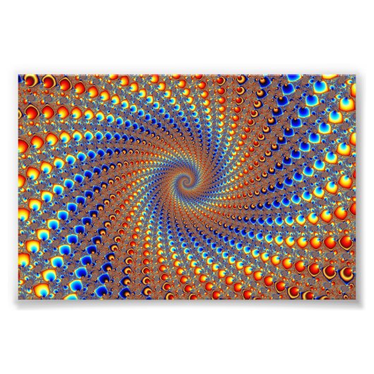 モントレのフラクタル・アート フォトプリント            (正面)