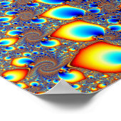 モントレのフラクタル・アート ポスター (角)