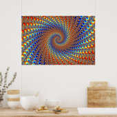 モントレのフラクタル・アート ポスター (キッチン)