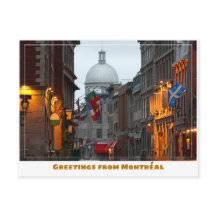 モントレアルカナダオールドタウンアットデュスク