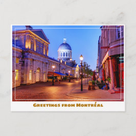 モントレアルカナダオールドタモダンウン ポストカード