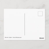 モントレアル ポストカード (裏面)