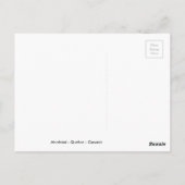 モントレアル ポストカード (裏面)