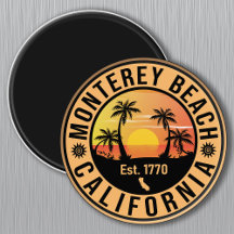 モントレビーチカリフォルニアレトロサンセットデミディーズ