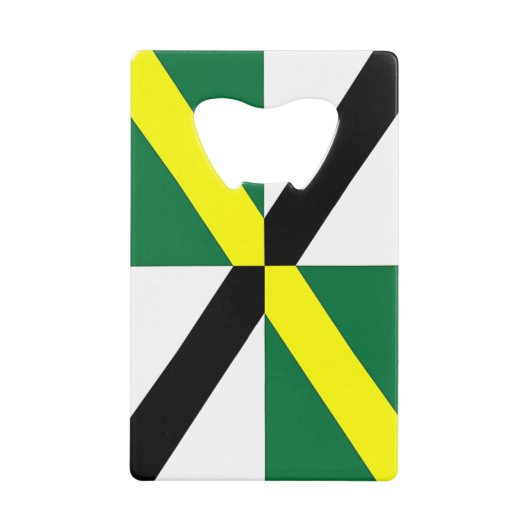 モントレーのステンレス鋼ボトルオープナー国旗 クレジットカード栓抜き (正面)