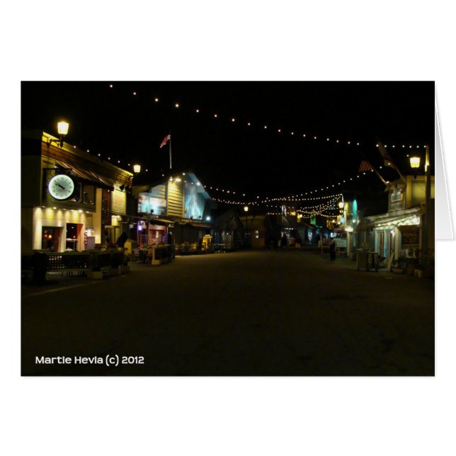 モントレーのフィッシャーマンズワーフ (正面横)