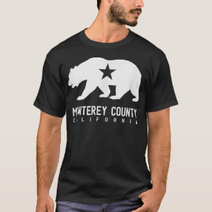 モントレーカウンティワイナリーカリフォルニアワインラバーズフラグ Tシャツ