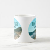 モントレーカリフォルニアパシフィックコーストハイウェイヴィンテージ コーヒーマグカップ (中央)