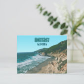 モントレーカリフォルニアパシフィックコーストハイウェイヴィンテージ ポストカード (スタンド正面)