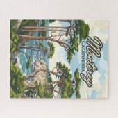 モントレーカリフォルニアヒノキ海海岸 ジグソーパズル (横)