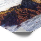 モントレーカリフォルニア風光明媚な海岸ポスター ポスター (角)