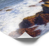 モントレーカリフォルニア風光明媚な海岸 フォトプリント            (角)