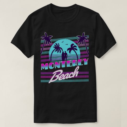 モントレーカリフォルニア1 Tシャツ (デザイン正面)