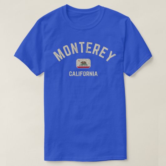 モントレーカリフォルニア Tシャツ (デザイン正面)