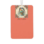 モントレータトゥーデザイン：強さのシンボル –  カーエアーフレッシュナー (裏面)