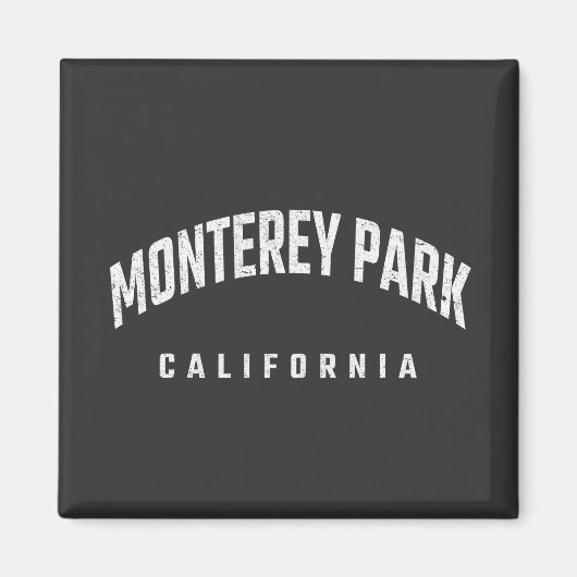 モントレーパークカリフォルニアCA マグネット (正面)