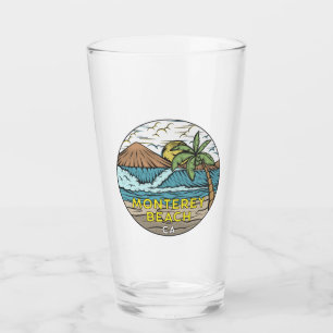 モントレービーチカリフォルニアヴィンテージ タンブラーグラス