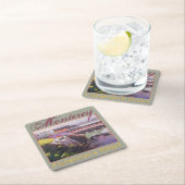 モントレーフィッシャーマンズワーフシーニックカリフォルニアコースト スクエアペーパーコースター (インサイチュ)