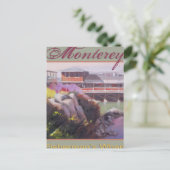 モントレーフィッシャーマンズワーフシーニックカリフォルニアコースト ポストカード (スタンド正面)