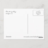 モントレーベイカリフォルニアポストカード ポストカード (裏面)