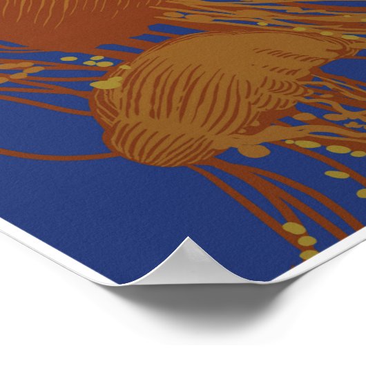 モントレーベイマリンサンクチュアリ;クラゲ ポスター (角)