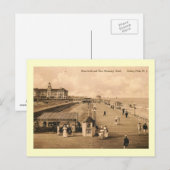 モントレーホテルアスベリーパークニュージャージーヴィンテージ ポストカード (正面/裏面)