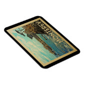 モントレーマグネットカリフォルニアヴィンテージ旅行 マグネット (右側)