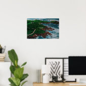 モントレー半島の17マイルのドライブに沿って ポスター (ホームオフィス)