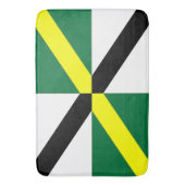 モントレー国旗を持つ大浴場 バスマット (正面縦)