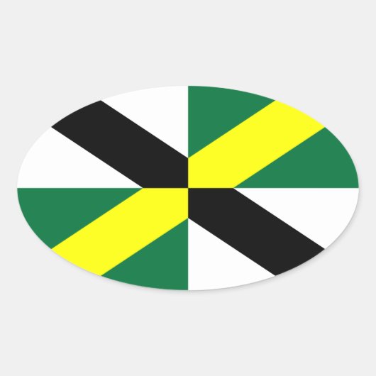 モントレー州旗,カリフォルニア州オーバルステッカー 楕円形シール (正面)