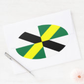 モントレー州旗,カリフォルニア州オーバルステッカー 楕円形シール (封筒)