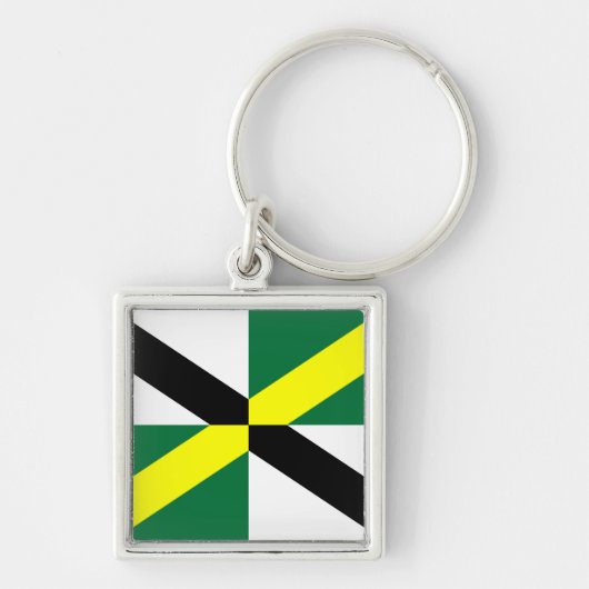 モントレー州旗,カリフォルニア州キーチェーン キーホルダー (正面)