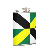 モントレー市旗を持つ愛国的なフラスコ フラスク (右)