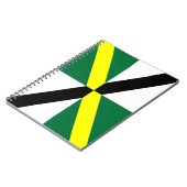 モントレー市旗を掲げたノート ノートブック (左側)