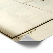 モントレー湾と半島 ポスター (角)