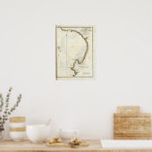 モントレー湾と半島 ポスター (キッチン)