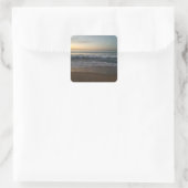 モントレー湾の夕日 スクエアシール (バッグ)
