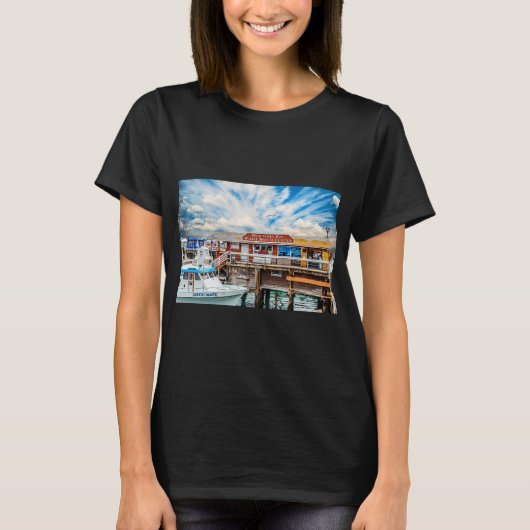 モントレー湾ホエールウォッチングセンター Tシャツ (正面)
