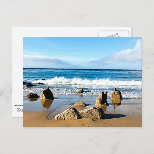 モントレー湾、カリフォルニアの風光明媚な写真 ポストカード (正面/裏面)