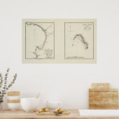 モントレー湾，カリフォルニア ポスター (キッチン)