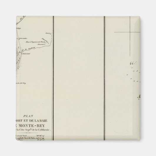 モントレー湾，カリフォルニア マグネット (正面)