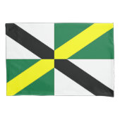 モントレー独身のの国旗を持つ愛国的なピラロケース 枕カバー (正面)