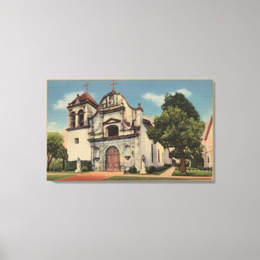 モントレー、カリフォルニア州プレシドチェプ王室のの見解 キャンバスプリント (正面)