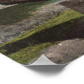 モントレー， CA – モントレーの鳥瞰図 ポスター (角)