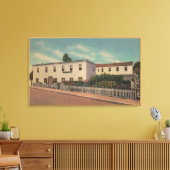 モントレー, CA – ロバート・ルイ・スティーブンソンの家 キャンバスプリント (インサイチュ (リビング))