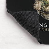 モントークオフ深いエンドフルークフロンダー魚釣りオン マウスパッド (コーナー)