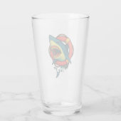 モントークサルベージカンパニー サメグラス v2 タンブラーグラス (裏面)