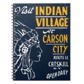 モントークサルベージ株式会社/インディアンヴィレッジレトロ ノートブック (正面)