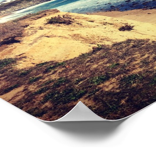 モントークポイントライトハウスポスター ポスター (角)