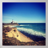 モントークポイントライトハウスポスター ポスター (正面)